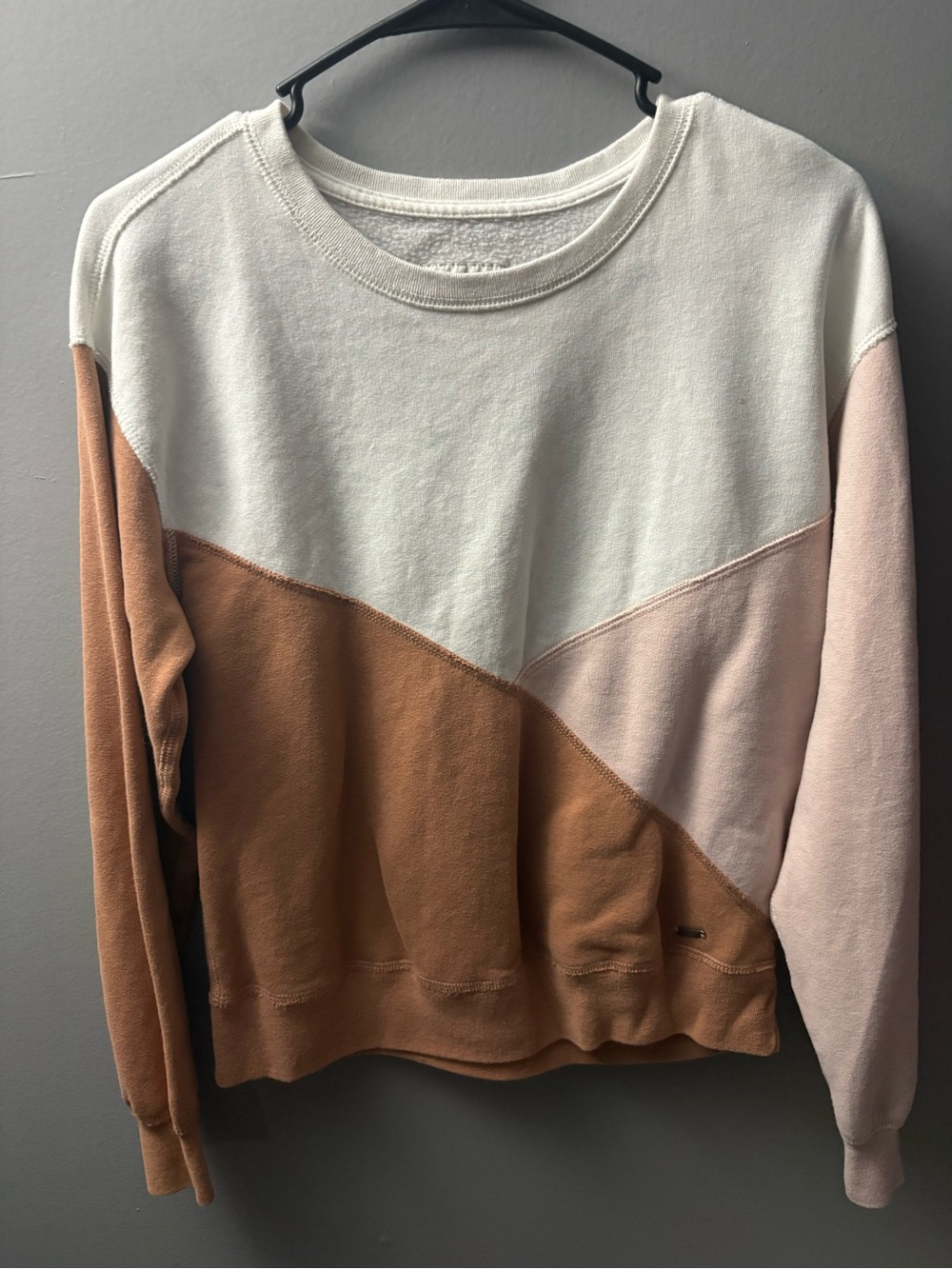 Abercrombie & Fitch Soft A&F Collection Cream Crewneck Sweatshirt